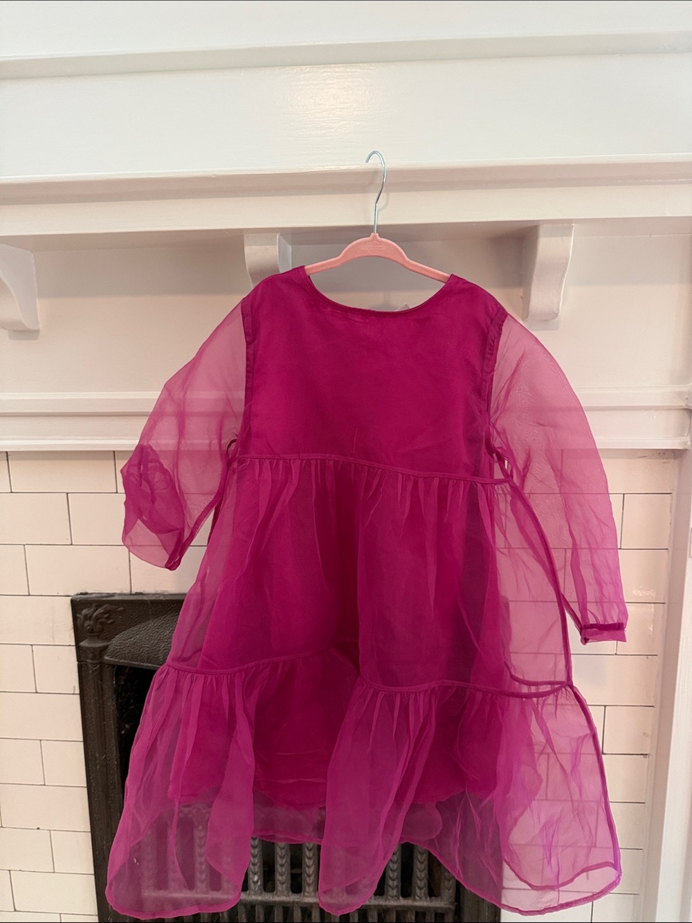 Hanna Andersson Pink Tulle Party Dress
